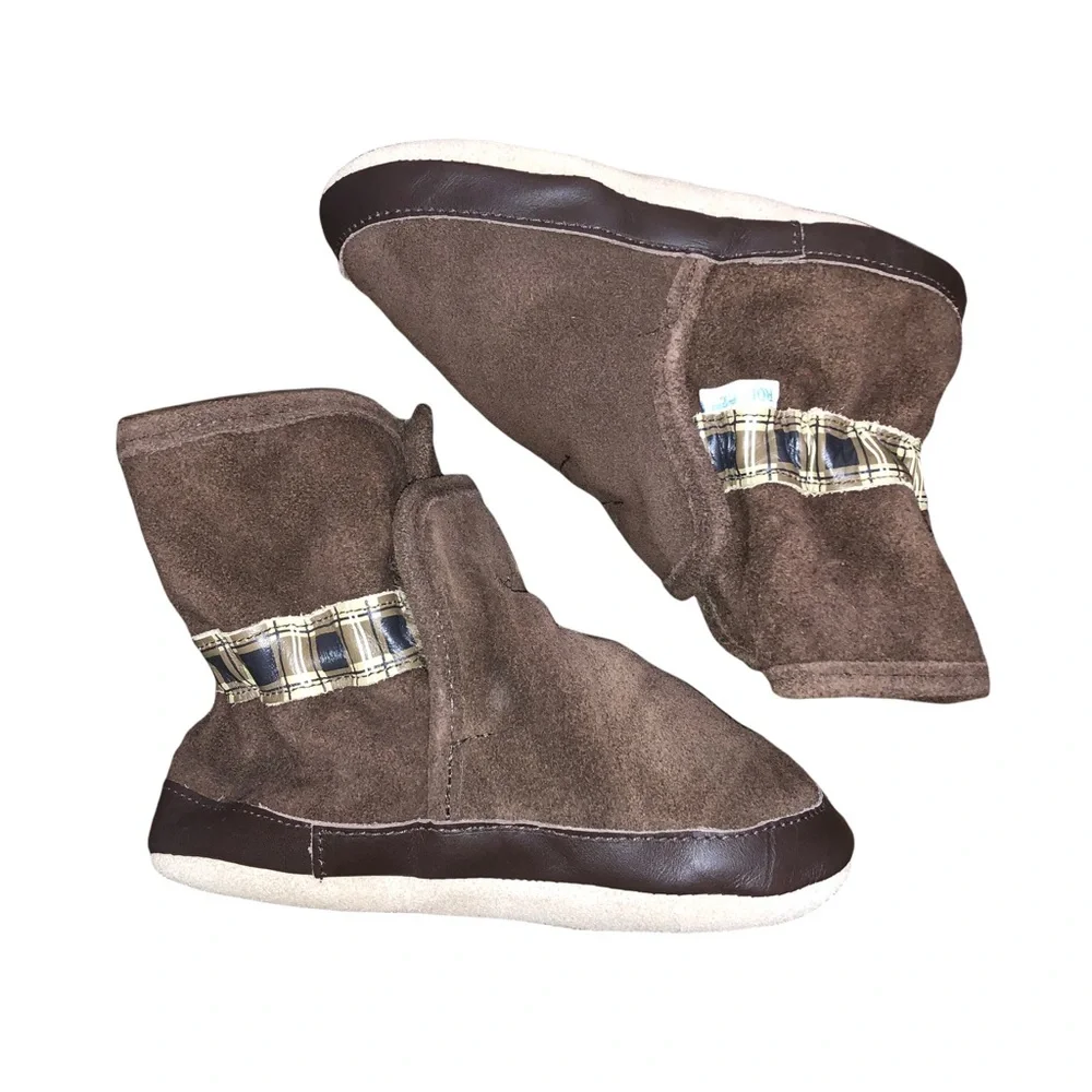 🌟LIKE NEW🌟 Robeez Cozy Ankle Bootie in Brown